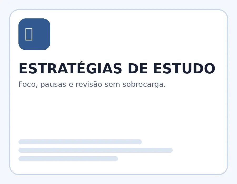 Guia de estratégias de estudo para estudantes neurodivergentes